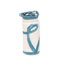 4 x Driptopia Oval Bud Vases - Navy