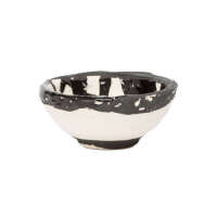 3 x Driptopia Small Bowls - Black + White