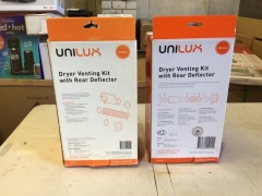 Bundle of 2 x Unilux ULX104 Universal Venting Kit - 3