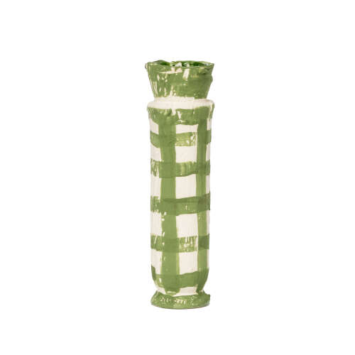 4 x Driptopia Tall Bud Vases - Green