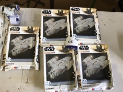 Bundle of 5 x Star Wars - Mandalorian Razor Crest Paper 140pc 3D Paper Model Kit - 2