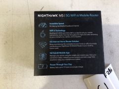 Netgear Nighthawk M5 5G WiFi 6 Mobile Router MR5100 - 5
