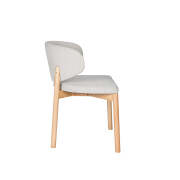3 x Amber Grey Dining Chairs - 2