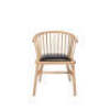 1 x Jasper Spindle Dining Chair - Black - 2