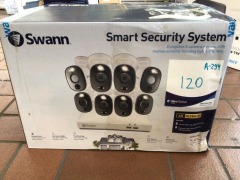 Swann 8 Camera 8 Channel 4K Ultra HD 1TB DVR Security System MODEL: 5528283 - 2