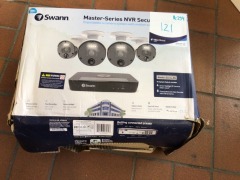 Swann Master Series 4 Camera 8 Channel NVR Security System (2TB) MODEL: 5011725 - 2