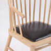 1 x Jasper Spindle Dining Chair - Black - 3