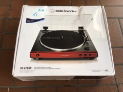 Audio-Technica LP60X Fully Automatic Turntable (Red) MODEL: ATLP60XRD - 2