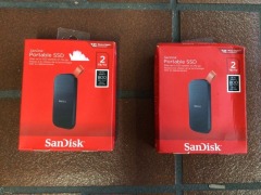 Sandisk E30 Portable SSD Drive (2TB) - 3
