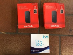 Sandisk E30 Portable SSD Drive (2TB) - 2