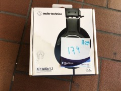 Audio-Technica ATH-M20x Monitor Over-Ear Headphones MODEL: ATH-M20X/1.2M - 2