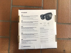 Audio-Technica ATH-M20xBT Wireless Over-Ear Headphones (Black) - 3