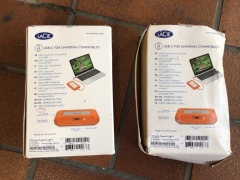 LaCie Rugged 1TB USB-C Portable Hard Drive - 4