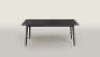 1 x Del Mar Extendable Dining Table - Black - 5