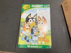 3 x Crayola Giant Coloring Pages Bluey - 2