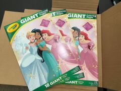 3 x Crayola Giant Coloring Pages Disney Princess - 2