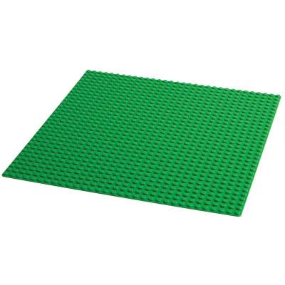 7 x LEGO Classic Green Baseplate
