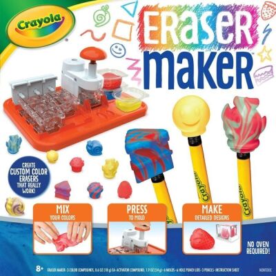 2 x Crayola Eraser Maker