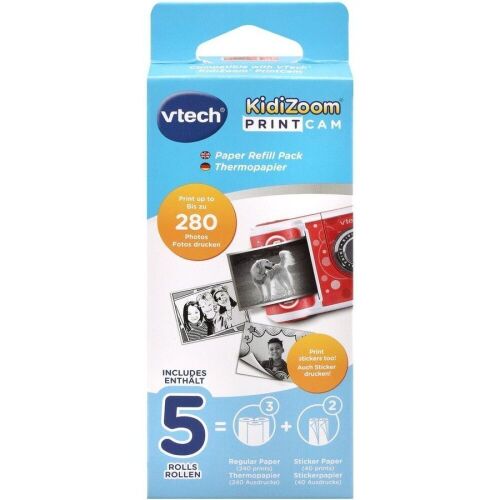 2 x VTech Kidizoom Print Cam Paper Refill Pack