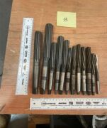 Qty of 12 Morse Taper Reamers - 3