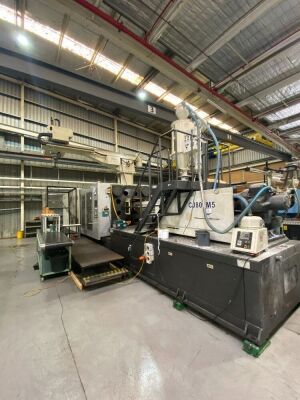 2005 Chen De CJ800M5 Plastic Injection Moulding Machine