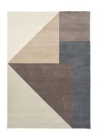 1 x Arguto Wool Rug - Mixed Beige/Multi