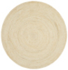 1 x Atrium Polo Round Rug - Bleach