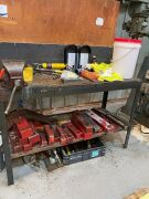 Fabricated Steel Workbench with Dawn 6SP Vice - 2