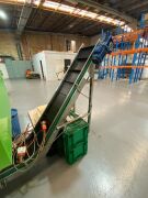 Motorised Incline Belt Conveyor