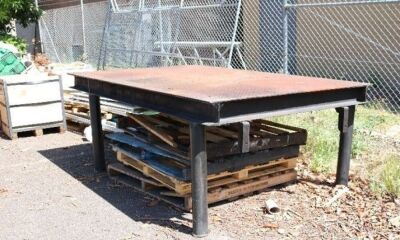 Fabricated Steel Workbench