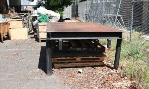 Fabricated Steel Workbench - 2