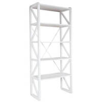 1 x Village Shelf - Distressed White