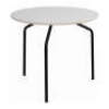 1 x Stan Side Table - Black + White