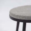 1 x Maxi Stool - Grey + Black - 2