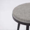 1 x Maxi Stool - Grey + Black - 3