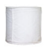 1 x Nadi Stool and Side Table - White - 2