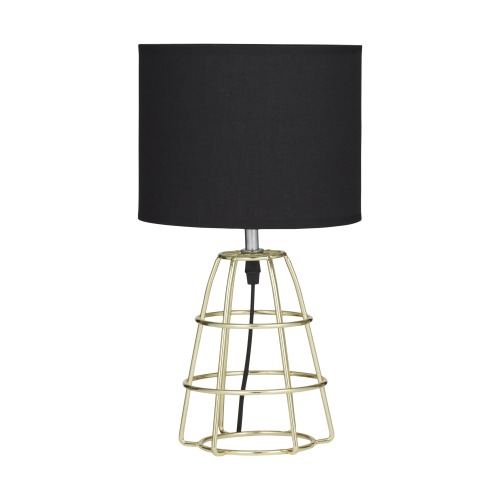 2 x Lane Table Lamps - Black