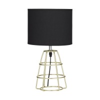 2 x Lane Table Lamps - Black