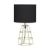 2 x Lane Table Lamps - Black