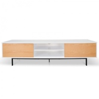 1 x Blake Media Unit - Natural/White