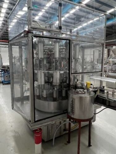 Gravfil 12 Head Rotary Filler