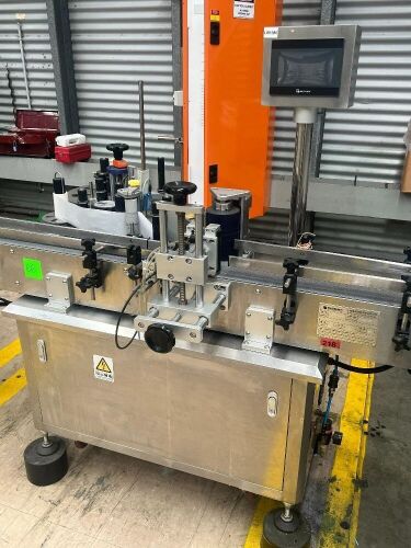 Labelling Line With Eugeng MT-200A Labeller