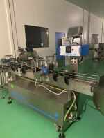 Labelling Line With Labeller, Conveyor, Inkjet Printer & Accumulator Table