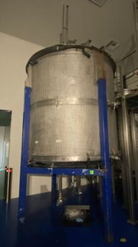 10,000L Dimpled Stainless Steel Mixing Tank