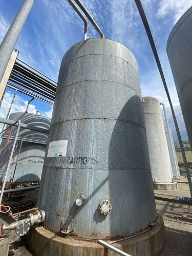 50,000L Insulated Stainless Steel Tank