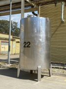 9000L Stainless Steel Tank - 2