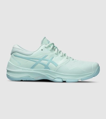 Asics Gel-Netburner 20 (D Wide) Womens Netball Shoes, Size 9(UK), White / Pure Silver 1072A091-100-110