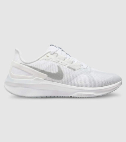 Nike Air Zoom Structure 25 Womens, Size 5 (UK), White / Metallic Silver DJ7884-101-075