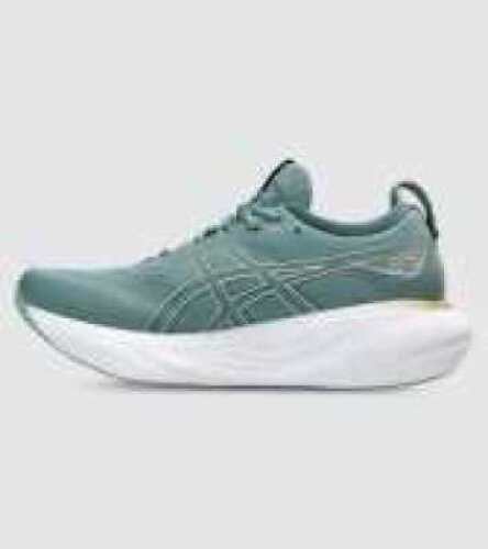 Asics Gel Nimbus 25 Womens, Size 9(UK), Foggy Teal / Champagne 1012B356-403-060