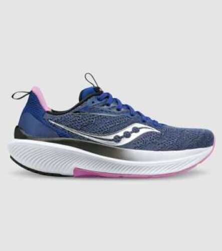 Saucony Echelon 9 (D Wide) Womens, Size 8.5(UK), Indigo / Grape S10766-33-105